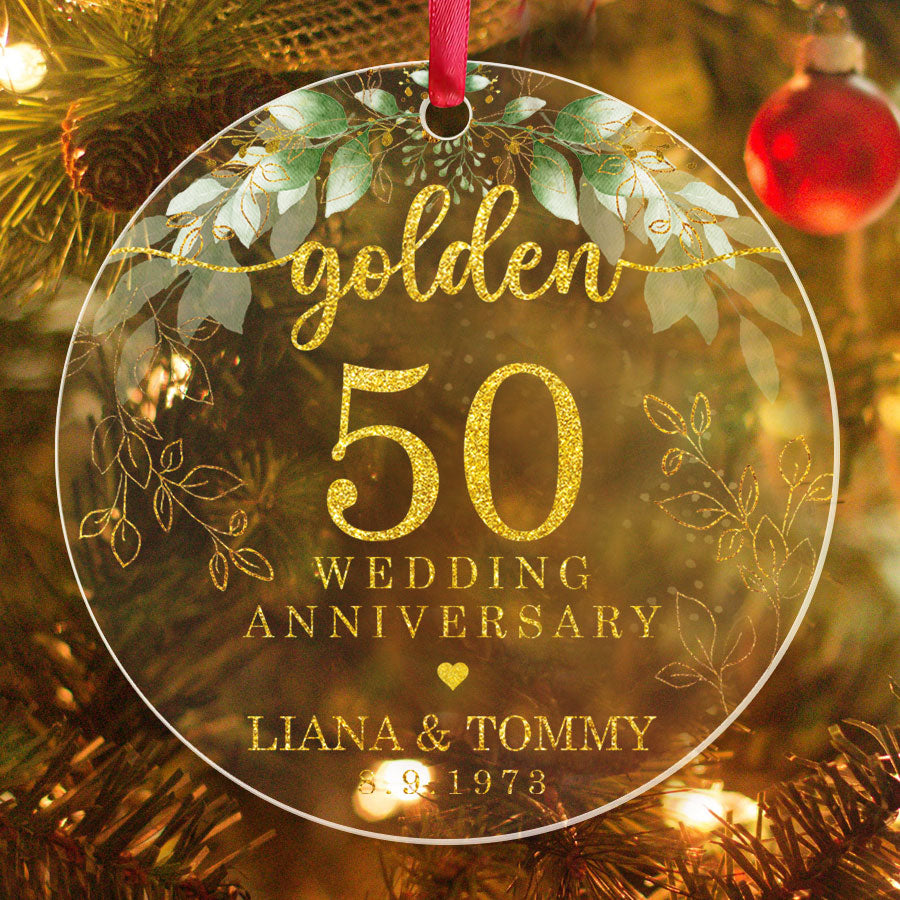 Golden Anniversary Ornament