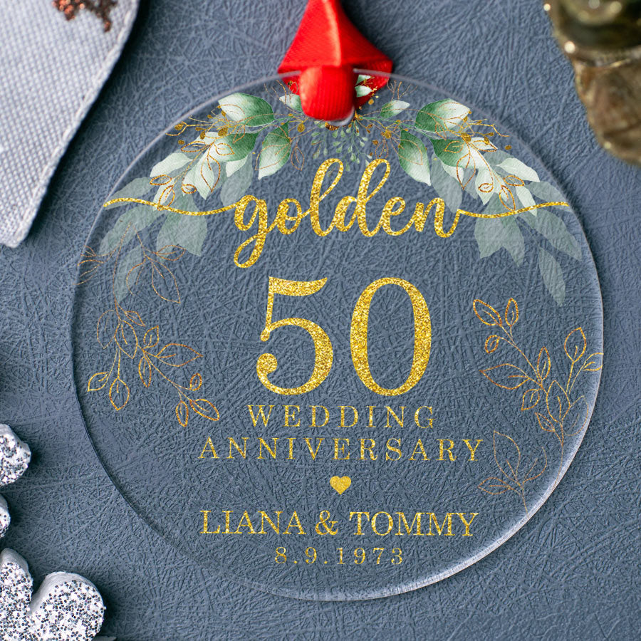 Golden Anniversary Ornament