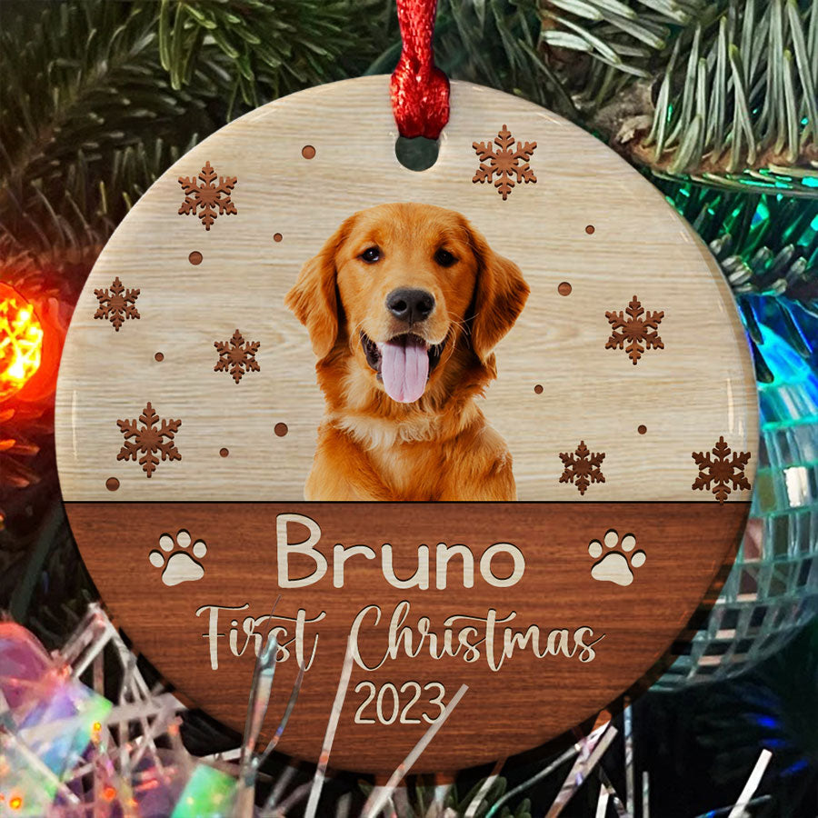 Custom Photo Pet Ornaments