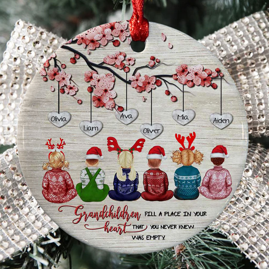 Grandkids Personalized Ornaments