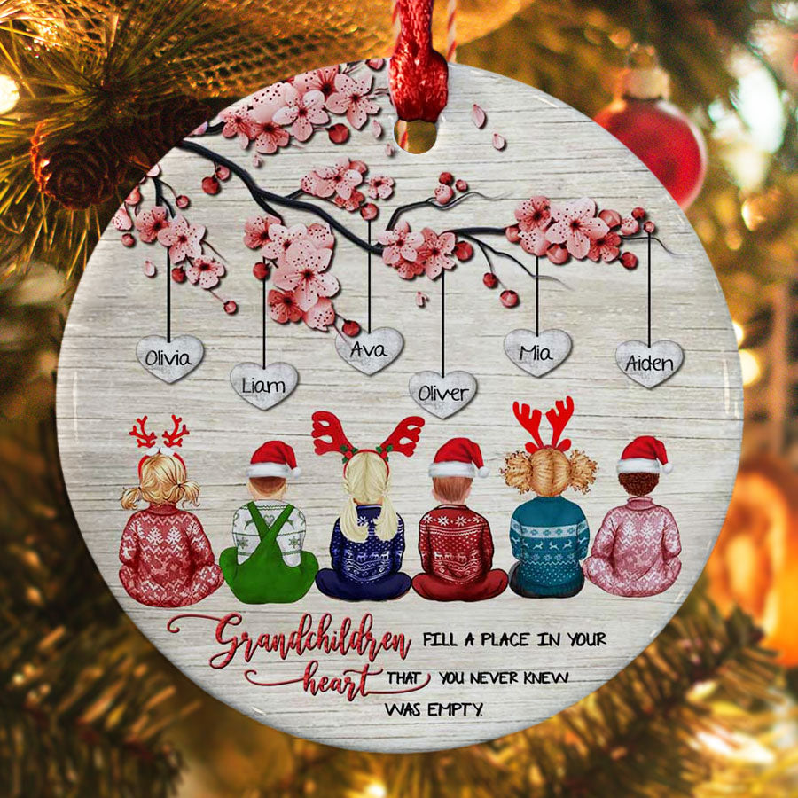 Grandkids Personalized Ornaments