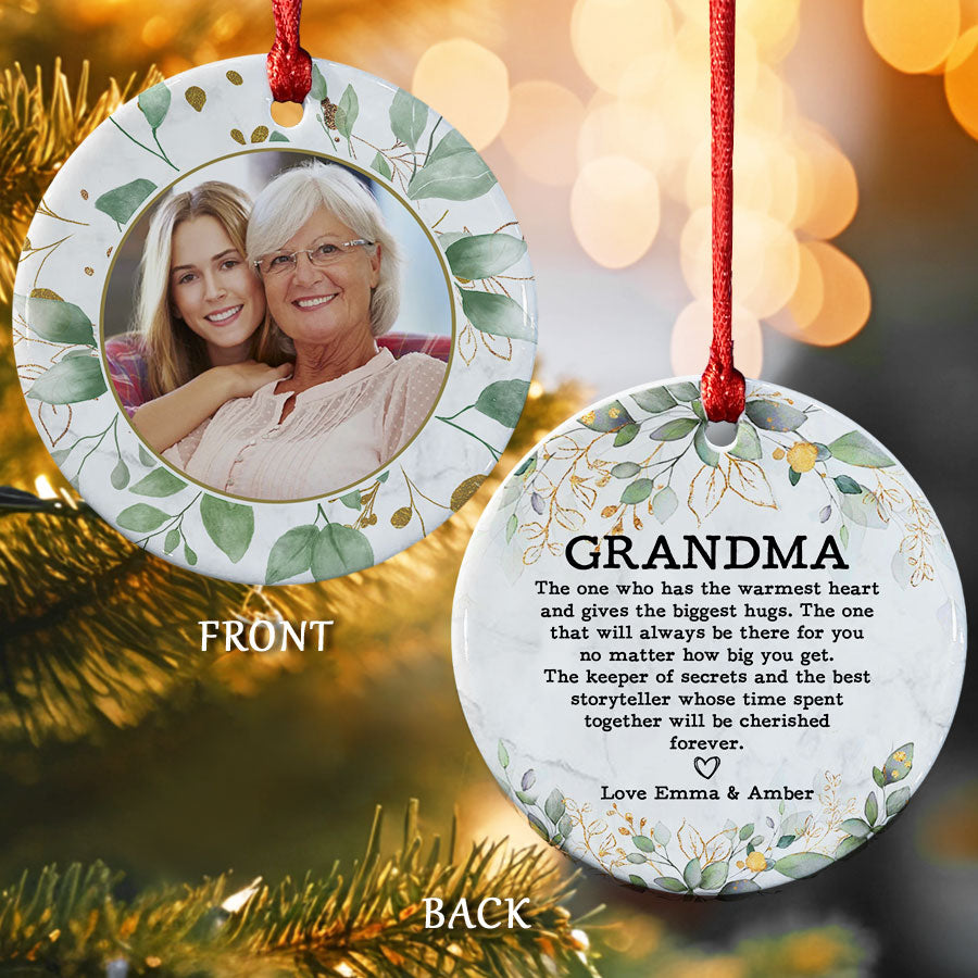 Grandma and Granddaughter Ornament