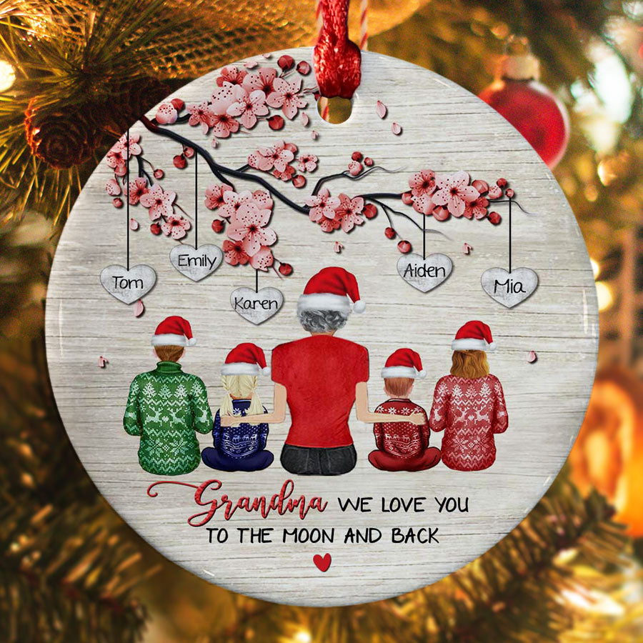 Grandma Ornaments Personalized