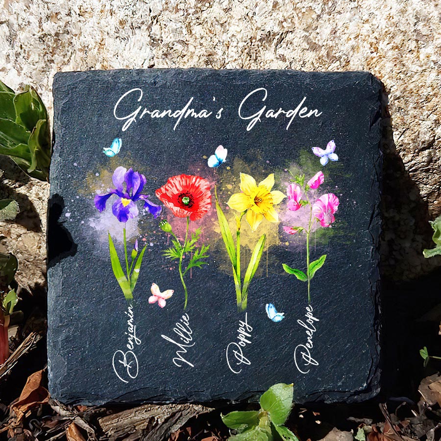 Customized Grandma’s Garden Mothers Day Gift
