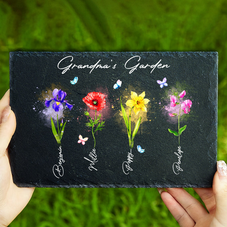 Customized Grandma’s Garden Mothers Day Gift