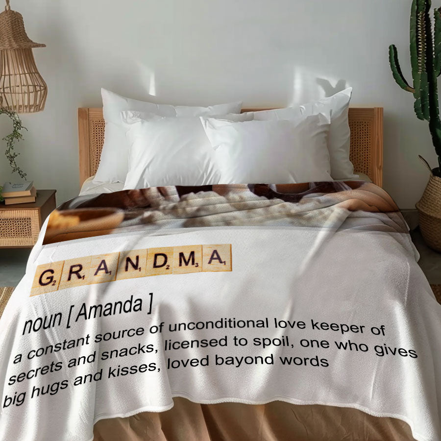 Grandma Photo Blanket