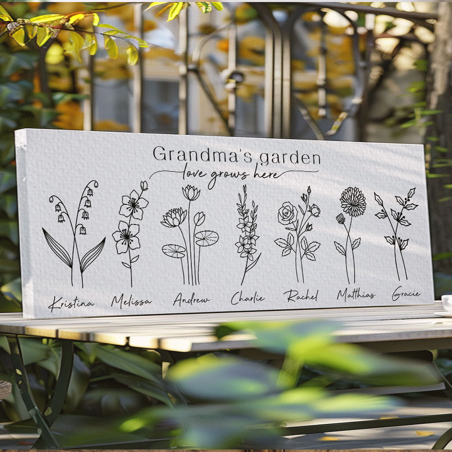 Grandma’s Garden Sign