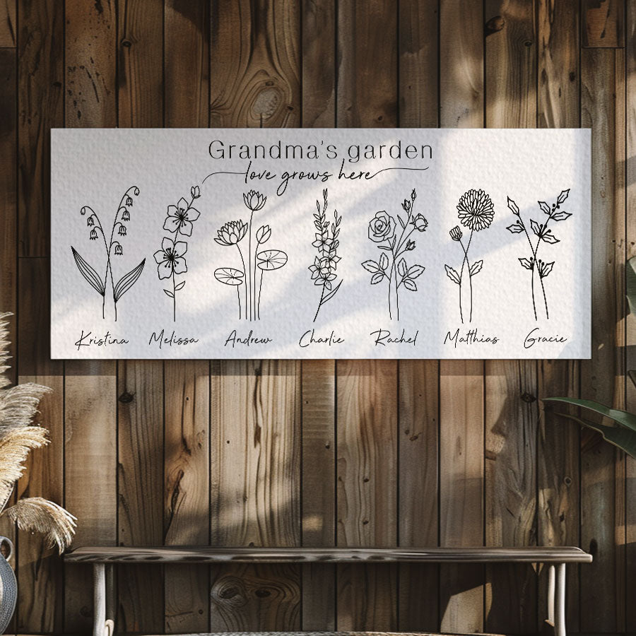 Grandma’s Garden Sign