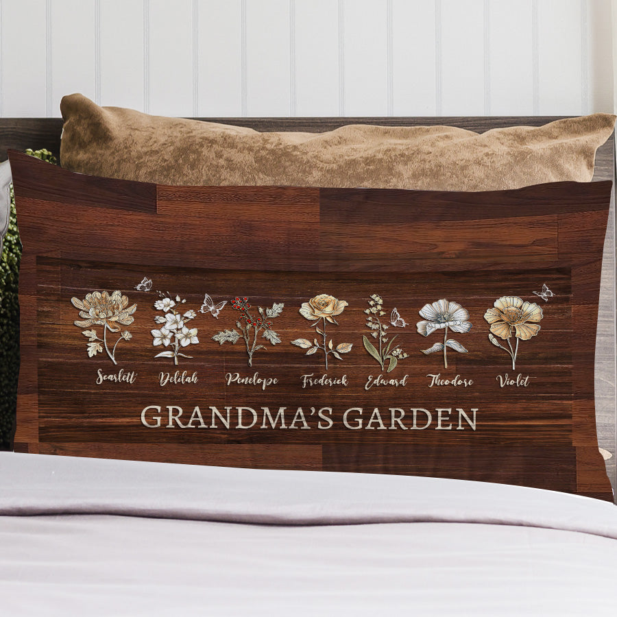 Grandmas Garden Pillow