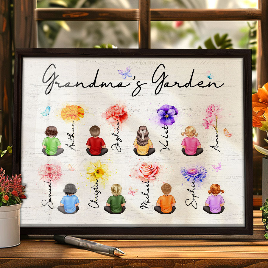 Grandma’s Garden Canvas for Mother’s Day