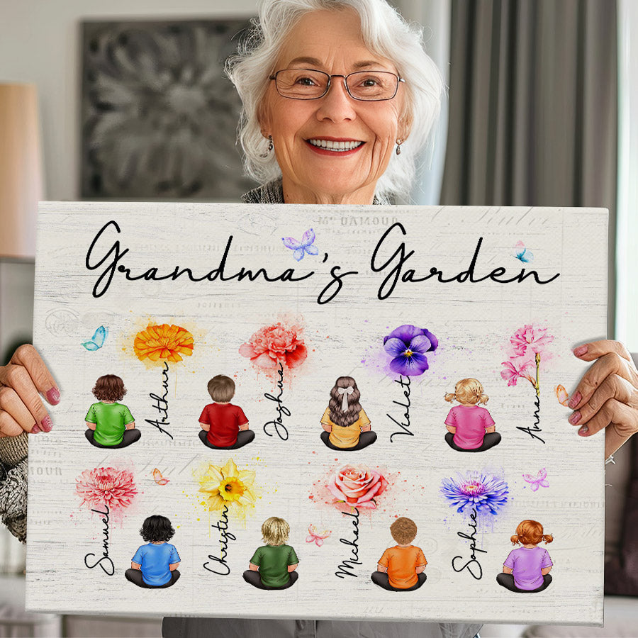 Grandma’s Garden Canvas for Mother’s Day