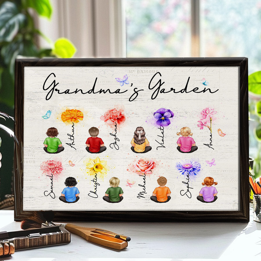 Grandma’s Garden Canvas for Mother’s Day