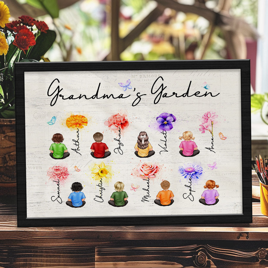 Grandma’s Garden Canvas for Mother’s Day