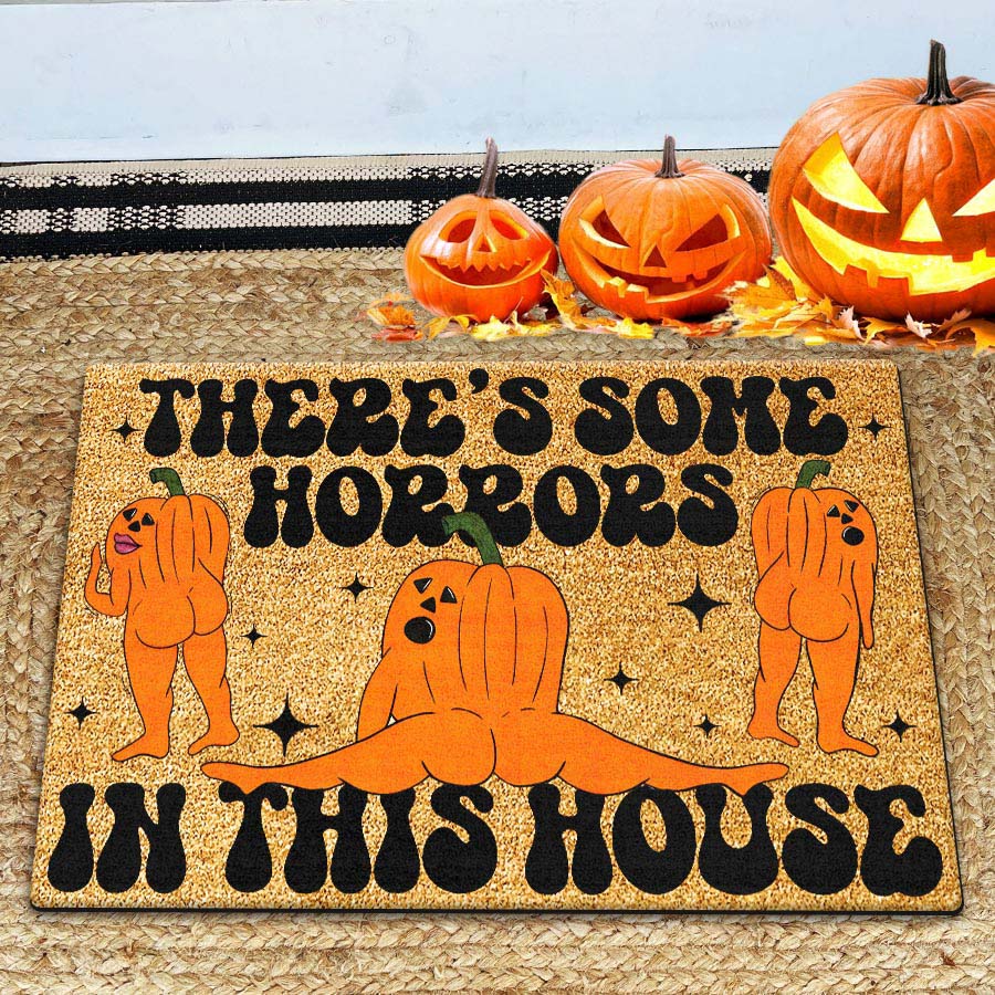 Funny Halloween Doormat