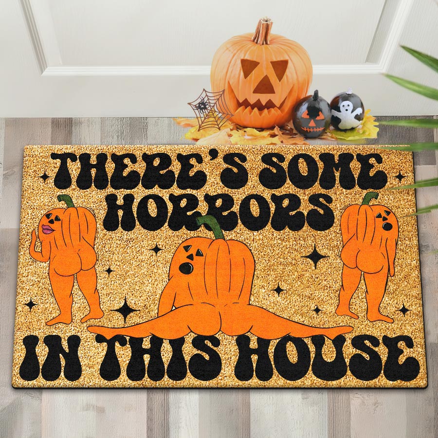 Funny Halloween Doormat