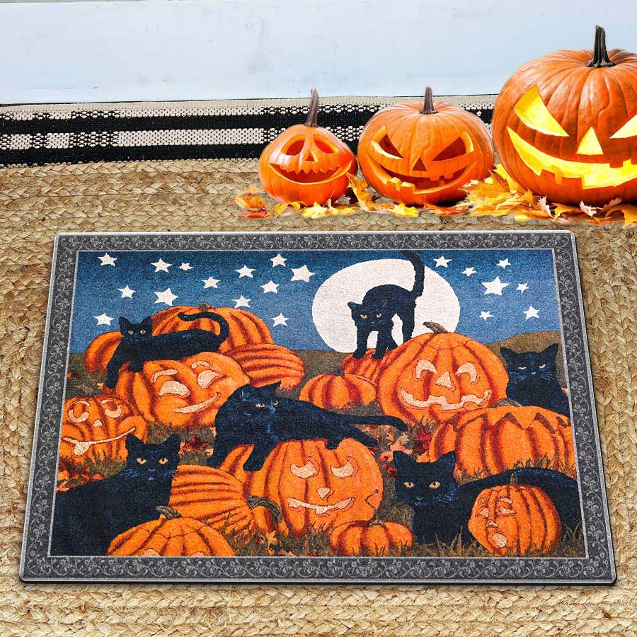 Pumpkin Doormats