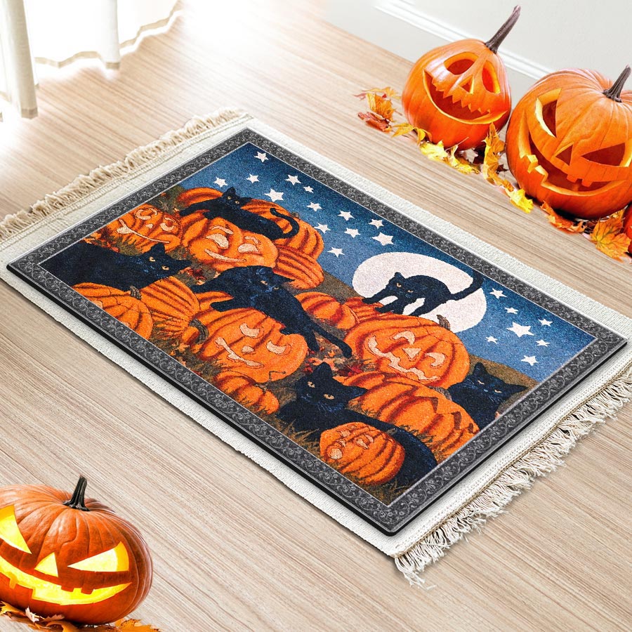 Pumpkin Doormats