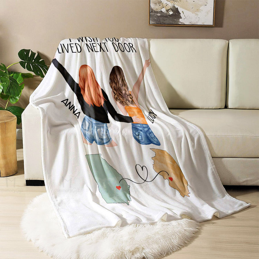 Best Friend Personalized Blanket