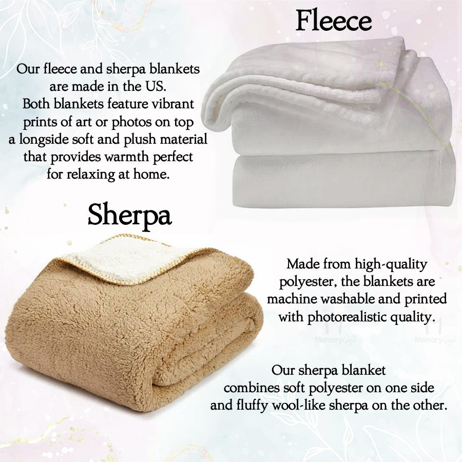 Custom Blankets for Best Friends