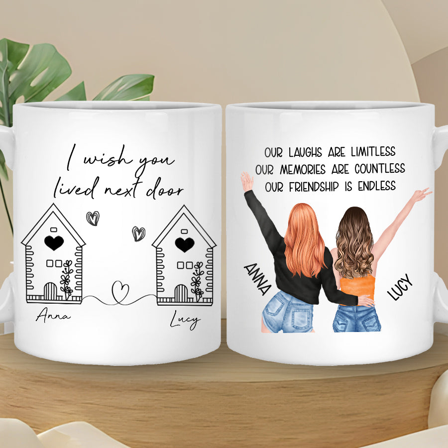 Personalized Best Friend Mugs