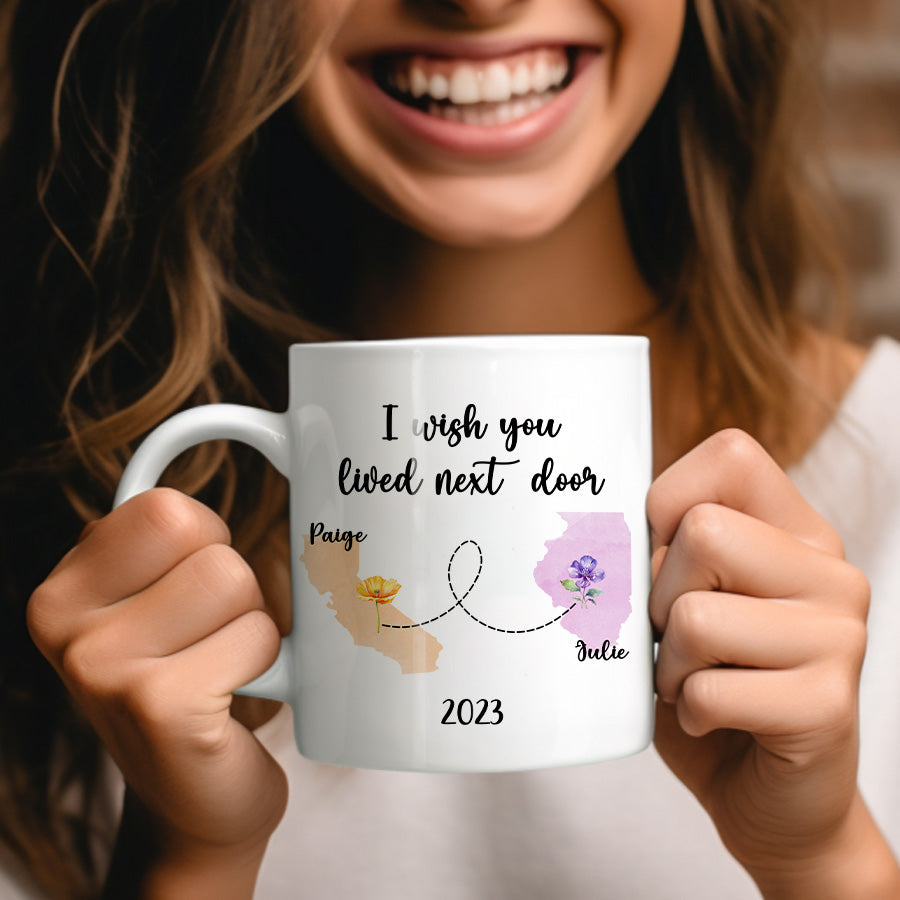 Personalized Best Friend Coffee Mugs