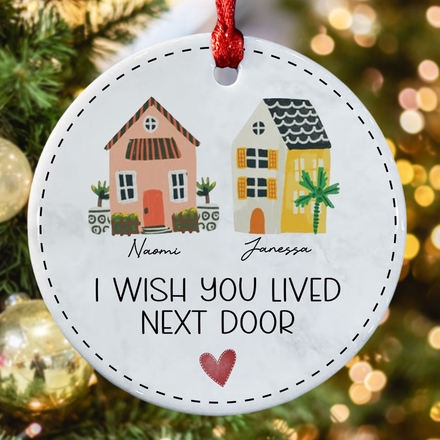 Custom Best Friend Ornament