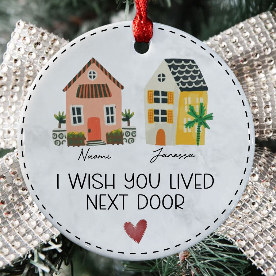 Custom Best Friend Ornament