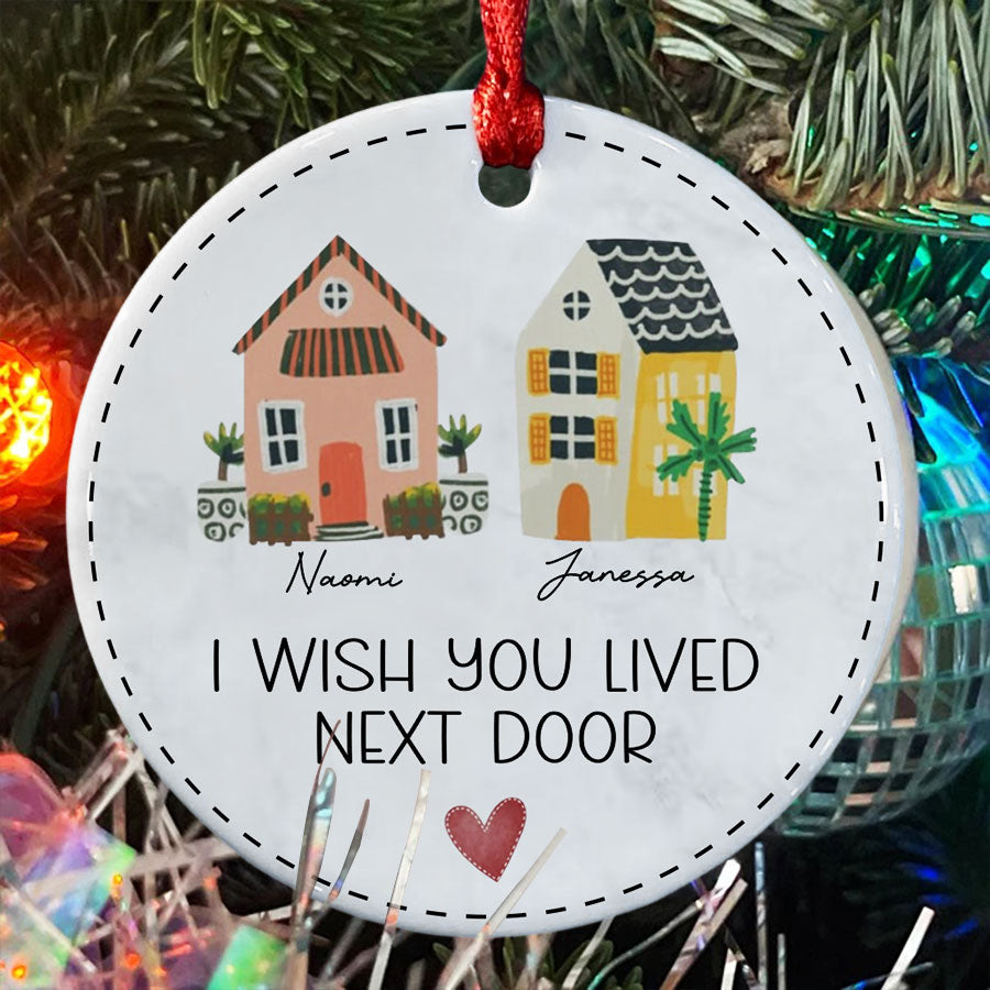 Custom Best Friend Ornament