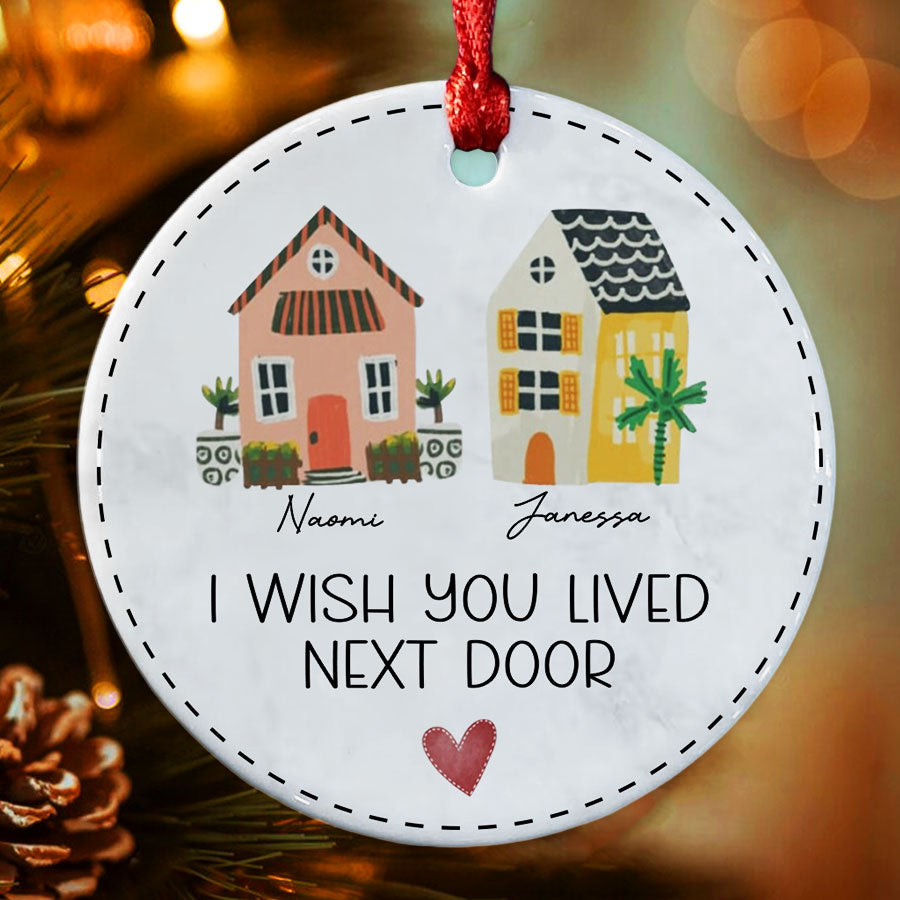 Custom Best Friend Ornament