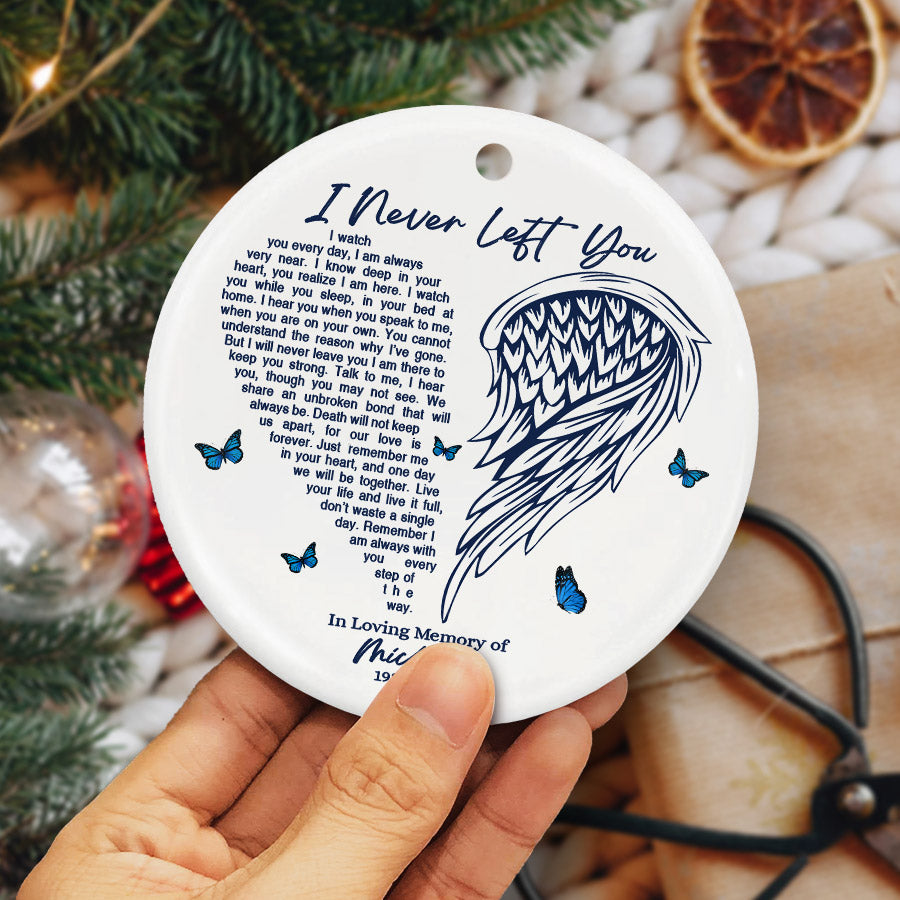 In Loving Memory Ornament Angel Ornaments For Lost Loved Ones I