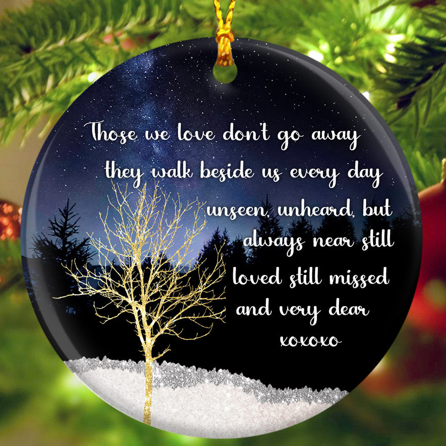 In Memory of Dad Ornaments