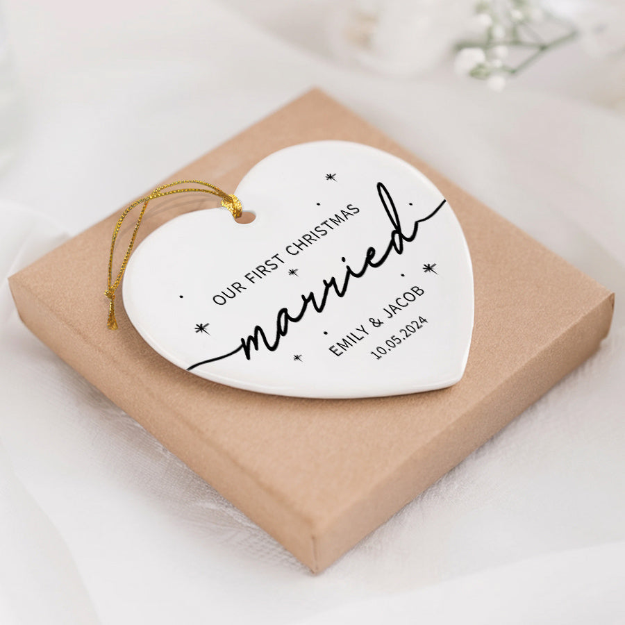 Custom Wedding Ornament