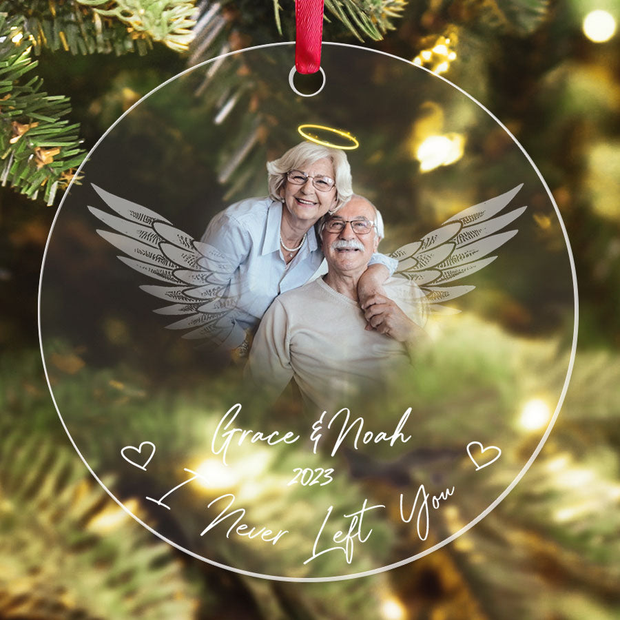 Memorial Ornaments For Mom Mom And Dad In Heaven Ornament In Memory Ornament With Picture Magic Exhalation