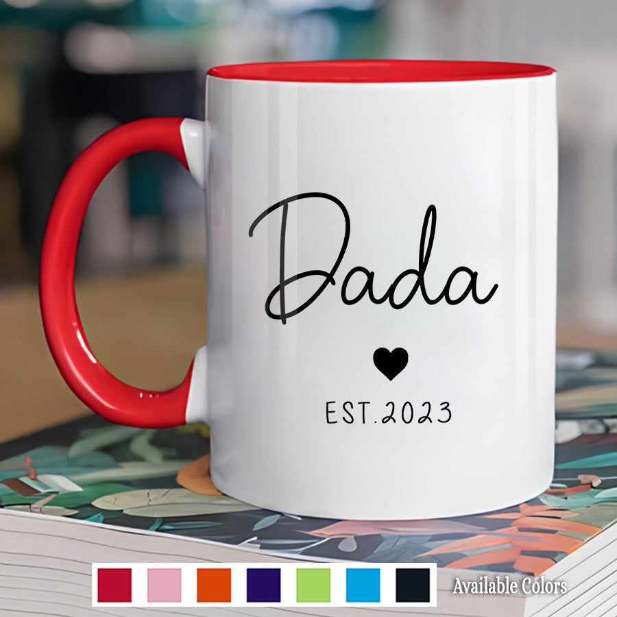 Mom and Dad Est 2023 Mugs