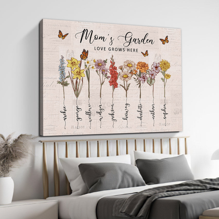 Personalized Mother’s Day Gifts Canvas
