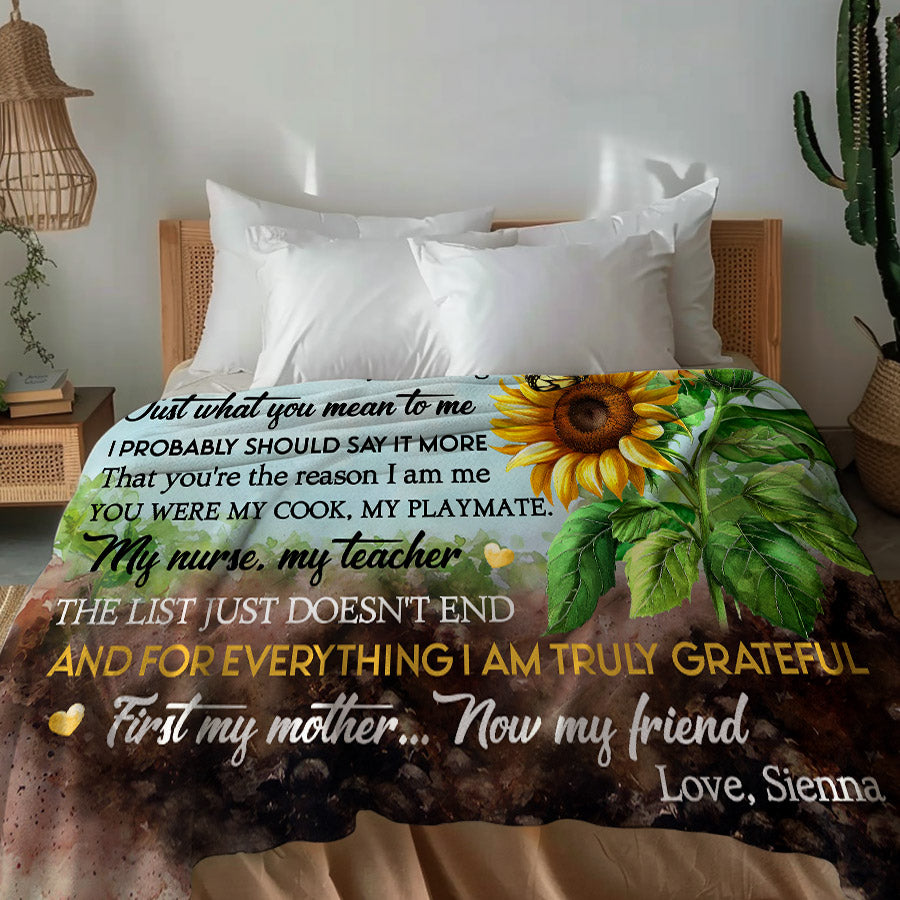Mother’s Day Gifts Blanket
