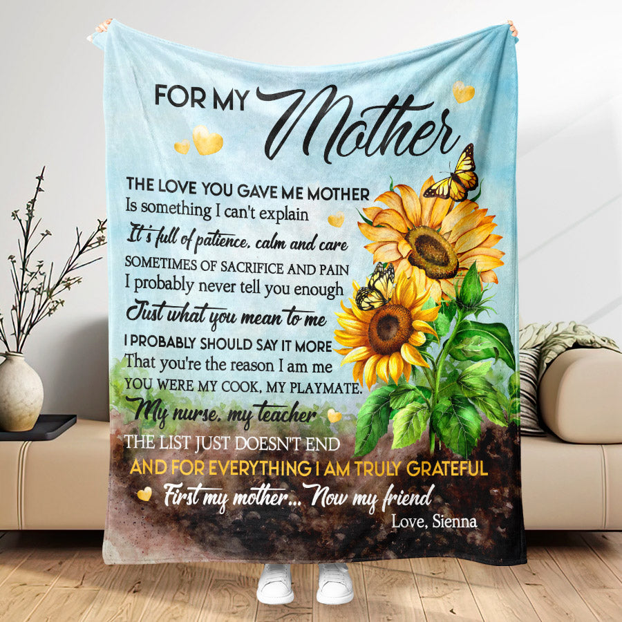 Mother’s Day Gifts Blanket