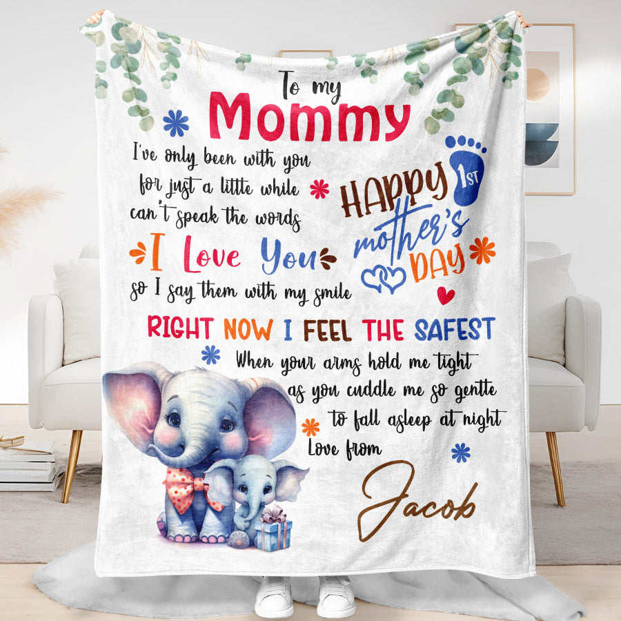 Personalized Mother’s Day Blanket
