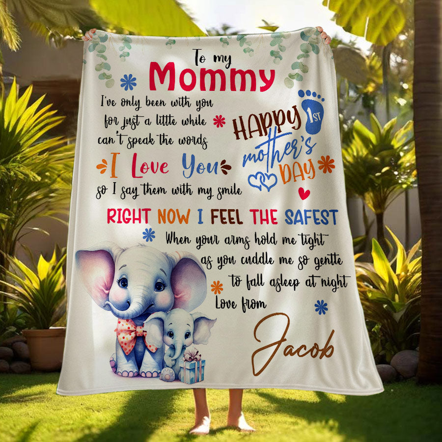 Personalized Mother’s Day Blanket