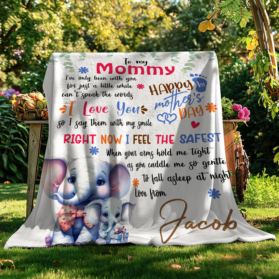 Personalized Mother’s Day Blanket