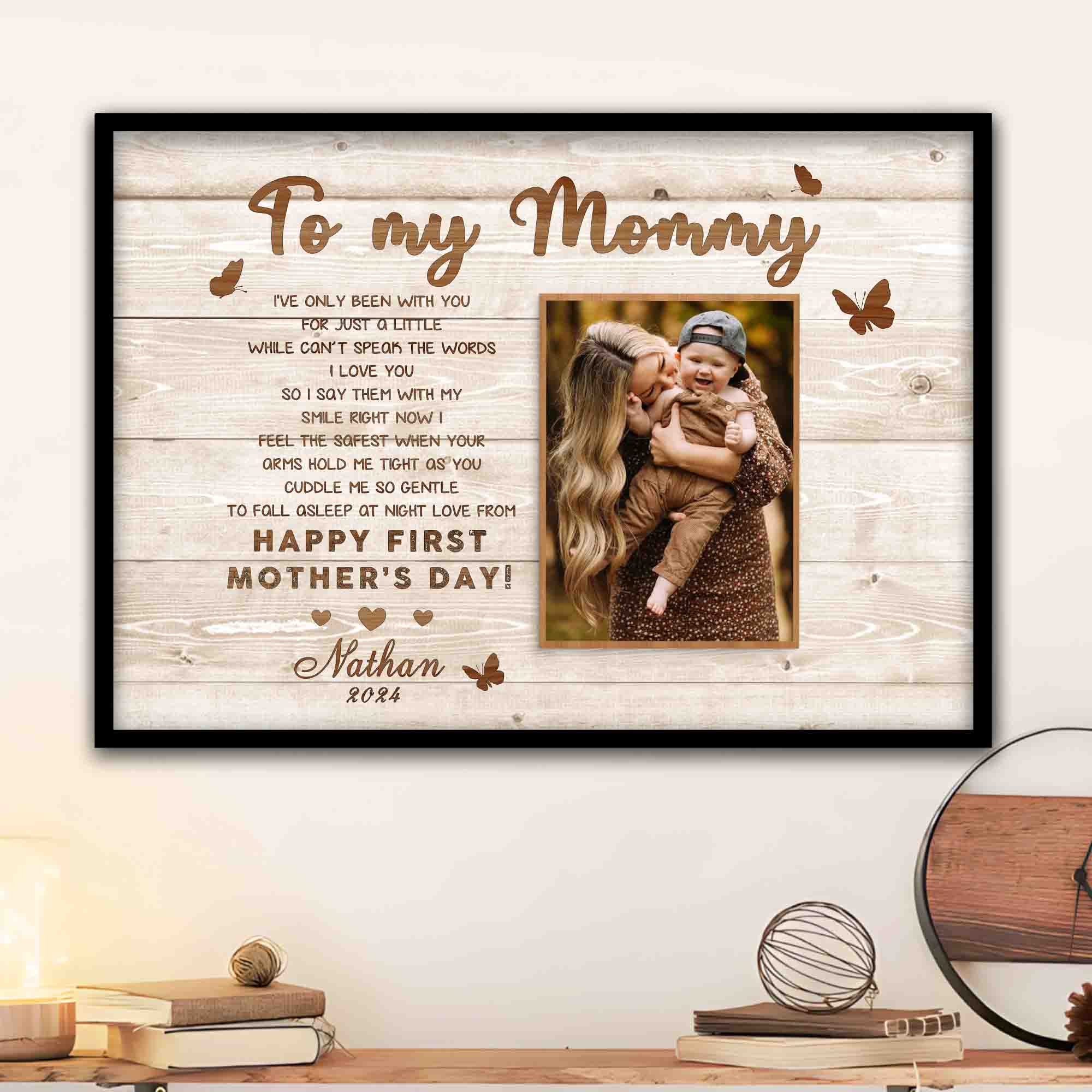 Custom Photo Collage Canvas Mothers Day Gifts