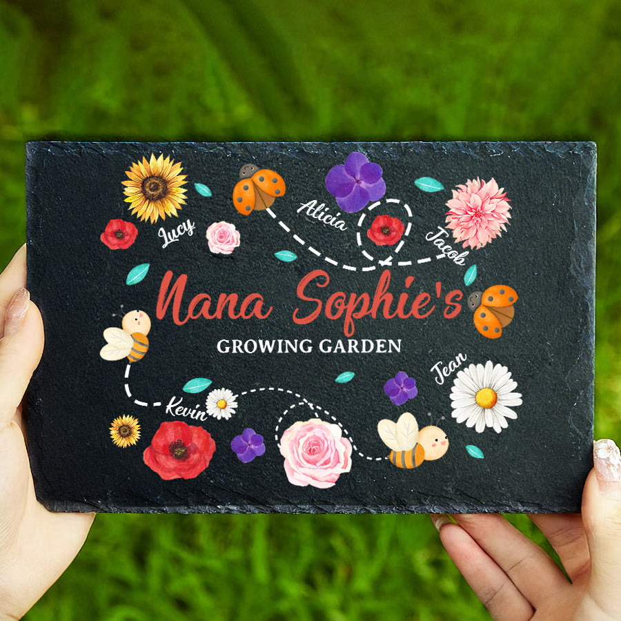 Nana’s Garden Stepping Stone