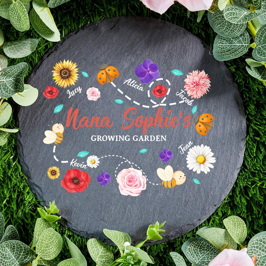 Nana’s Garden Stepping Stone