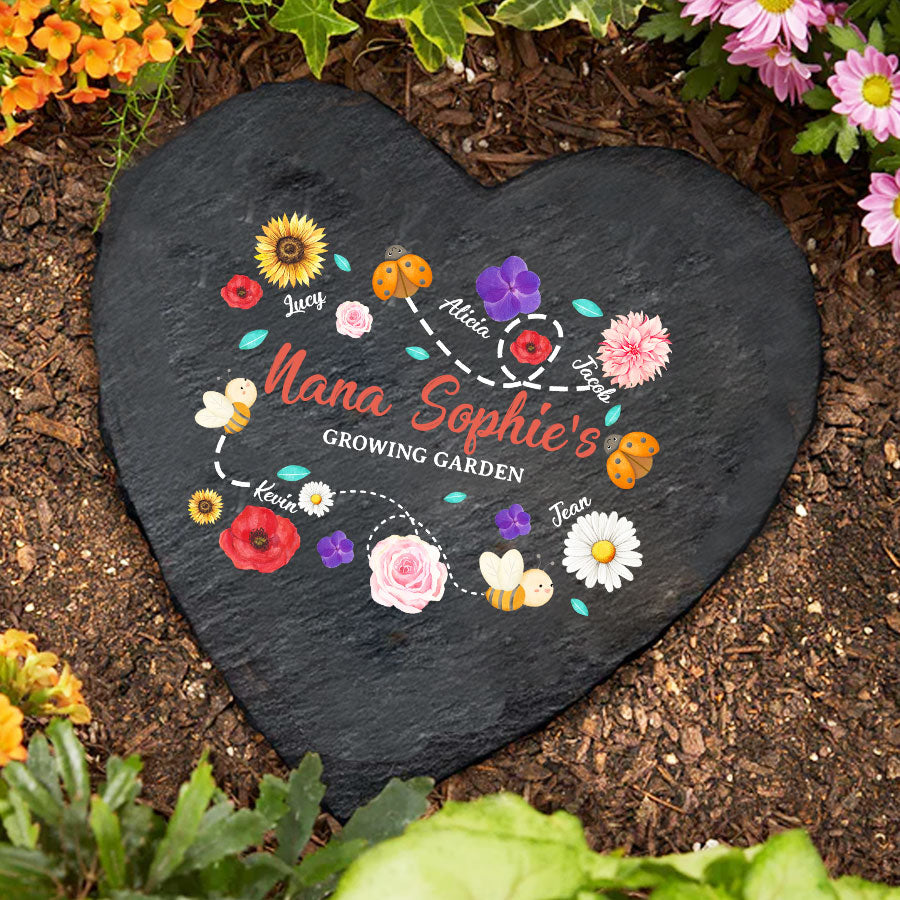 Nana’s Garden Stepping Stone