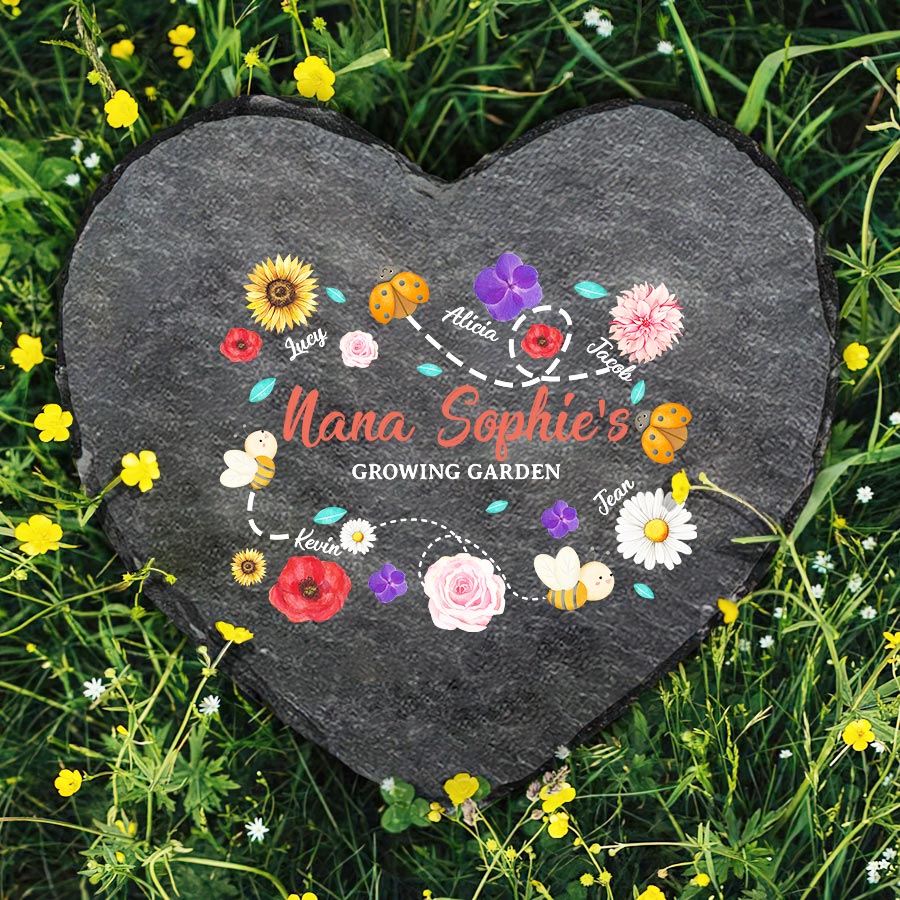 Nana’s Garden Stepping Stone