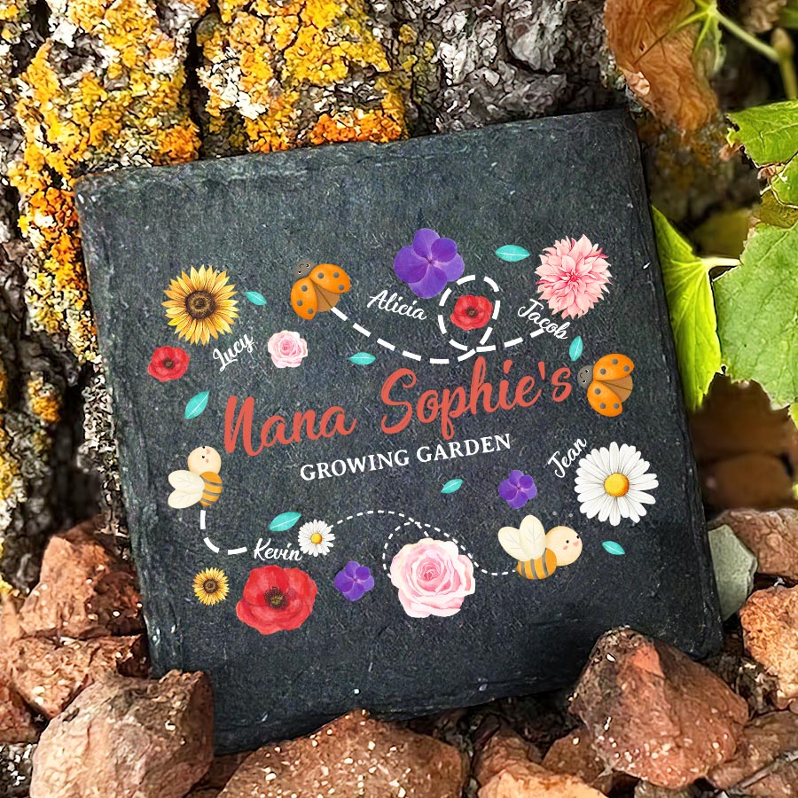 Nana’s Garden Stepping Stone