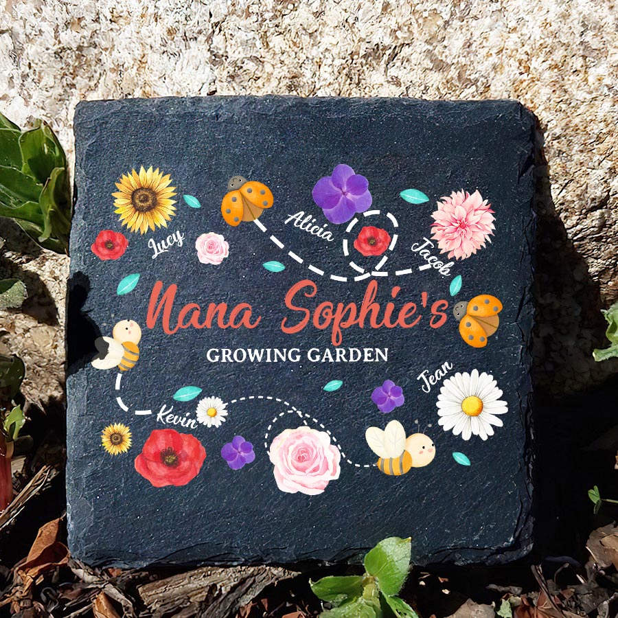 Nana’s Garden Stepping Stone