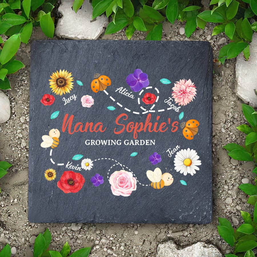 Nana’s Garden Stepping Stone