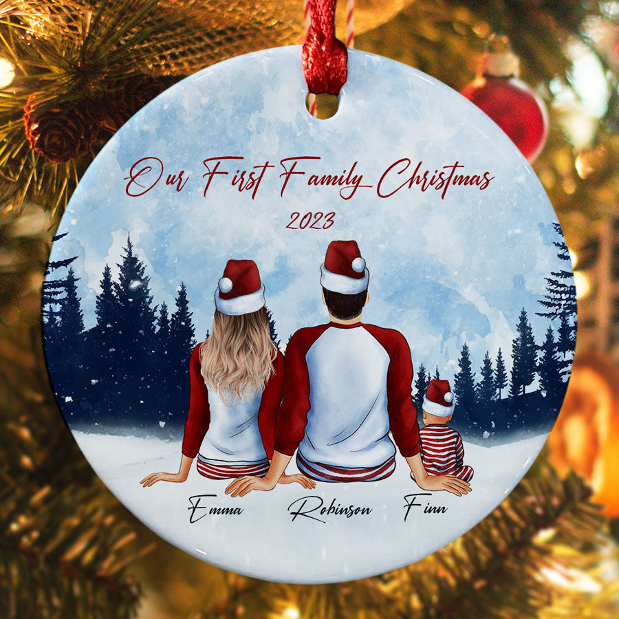 Our First Family Christmas Ornament