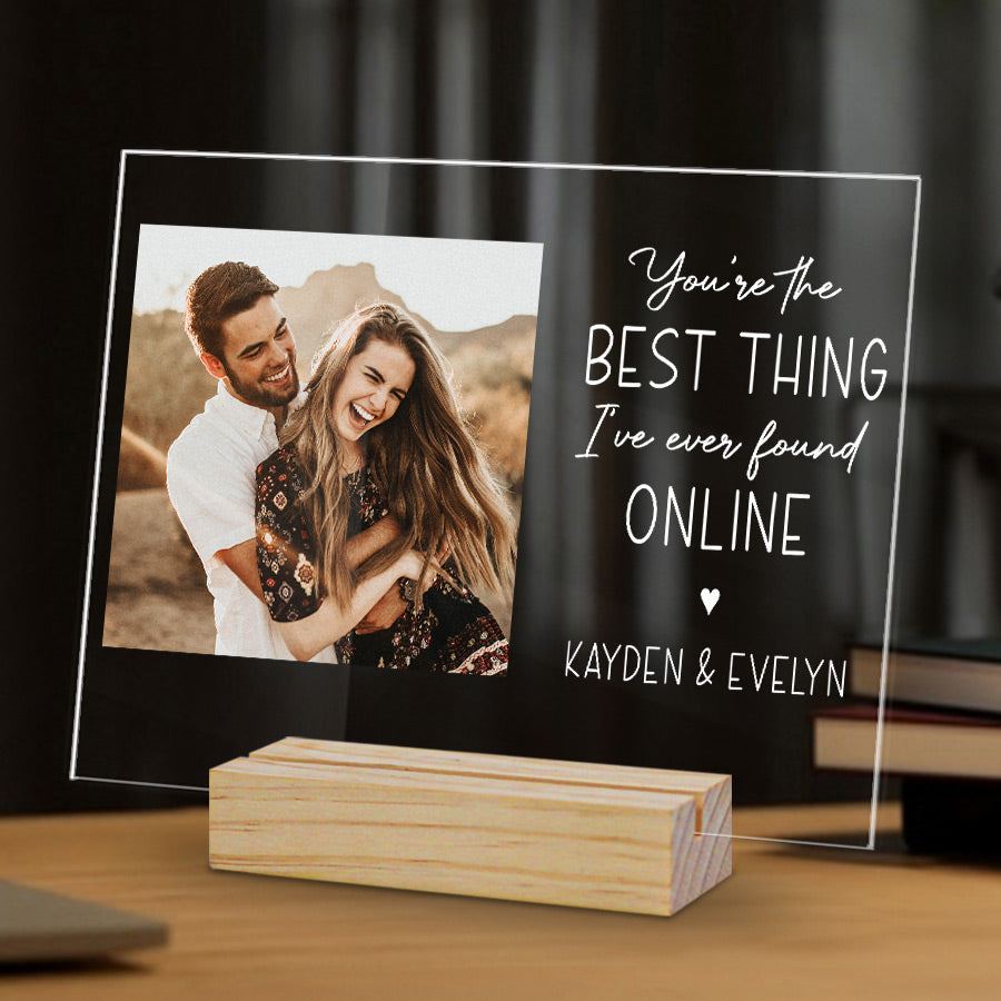 Custom Photo Acrylic Plaque Night Light